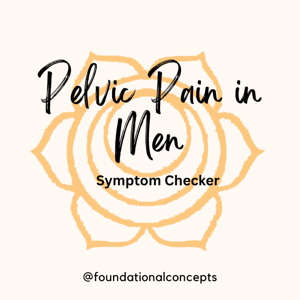 Pelvic Pain in Men: Symptom Checker