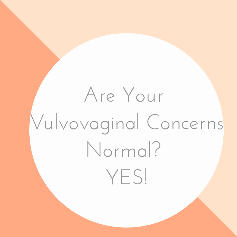 Are Your Vulvovaginal Concerns Normal? Yes!