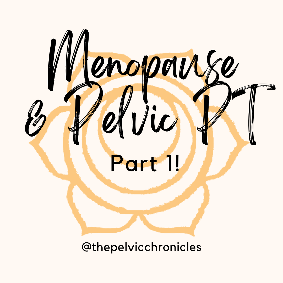 Menopause And Pelvic Physical Therapy: Blog Series Part 1