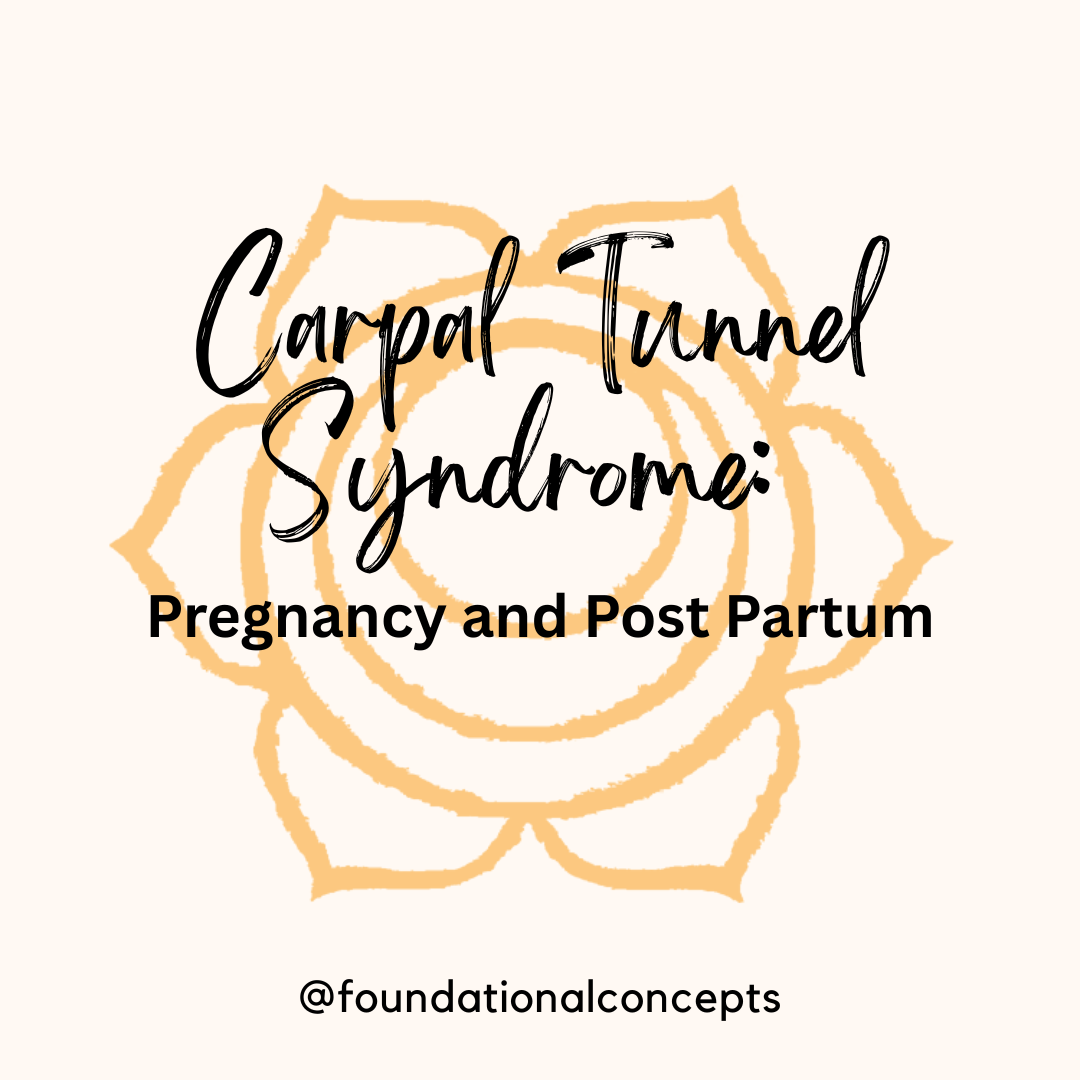 Carpal Tunnel Syndrome in Pregnancy and Post Partum