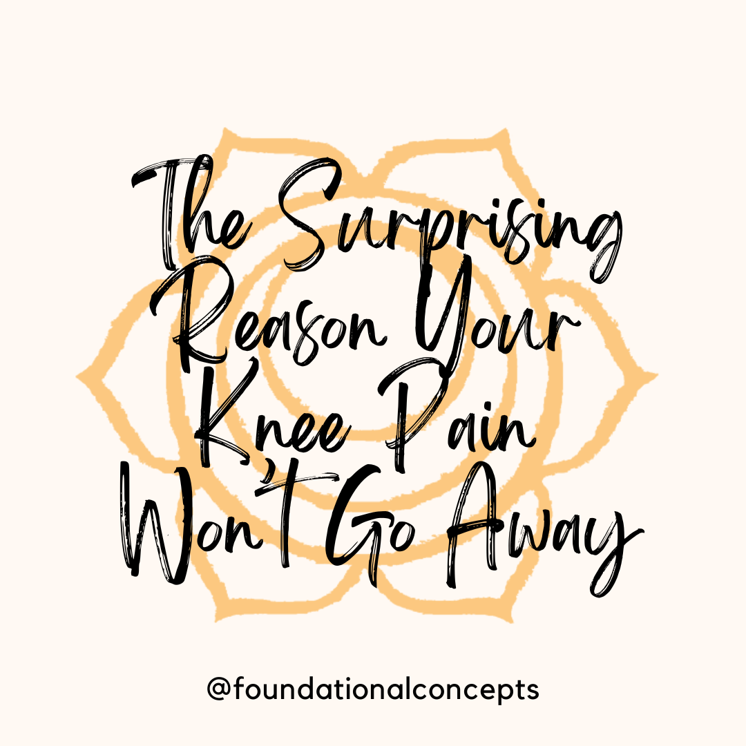 The Surprising Reason Your Knee Pain Won’t Go Away