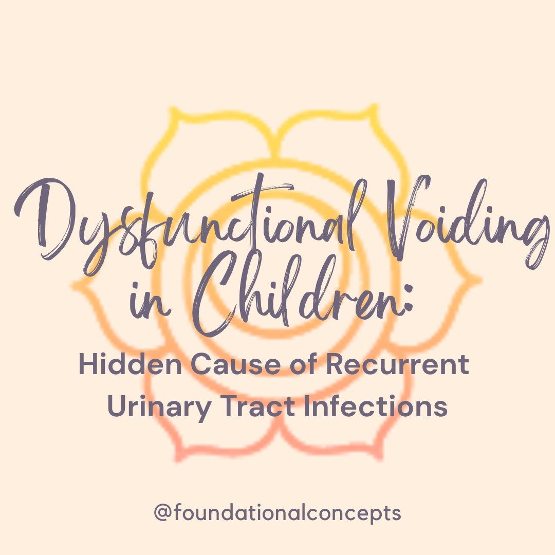 Dysfunctional Voiding in Children: A Hidden Cause of Recurrent Urinary Tract Infections
